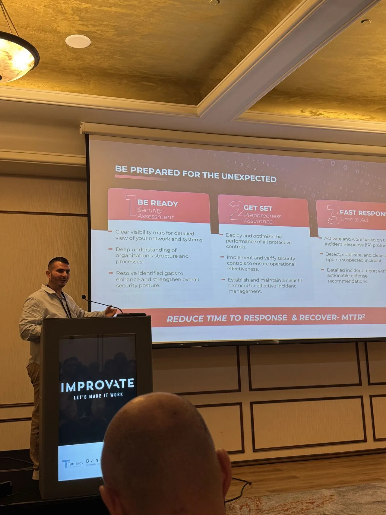Attendees at the IMPROVATE CISO Summit