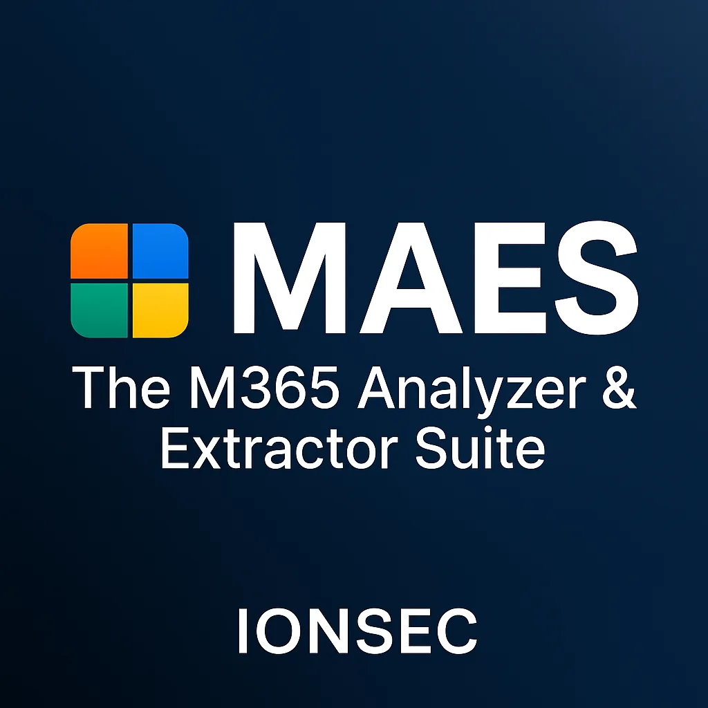 MAES: The M365 Analyzer & Extractor Suite