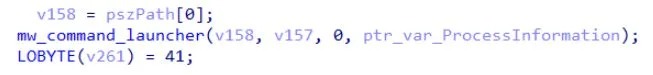 Additional arguments appended before the watcher process is run